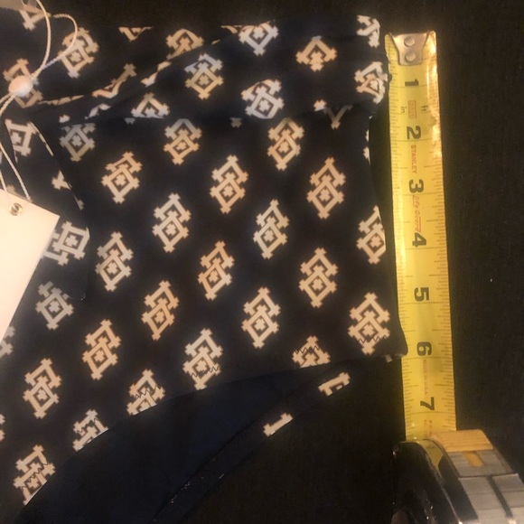 NWT $258 Tory Burch Double Diamond Two-Piece Swim Suit in size Medium! - Picture 8 of 11